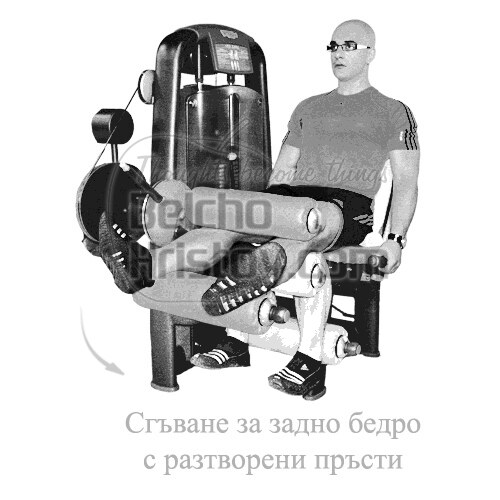 Бедрено сгъване на машина
